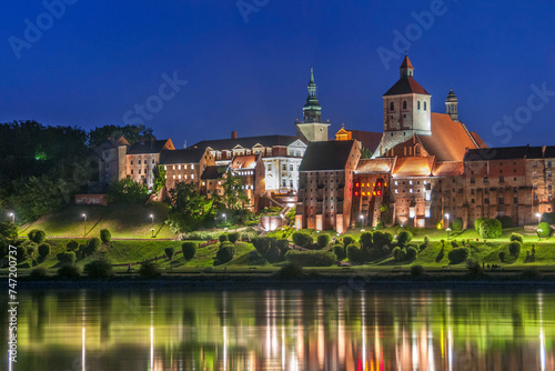 The famous Grudziądz Granaries, Kuyavian-Pomeranian Voivodeship, Poland