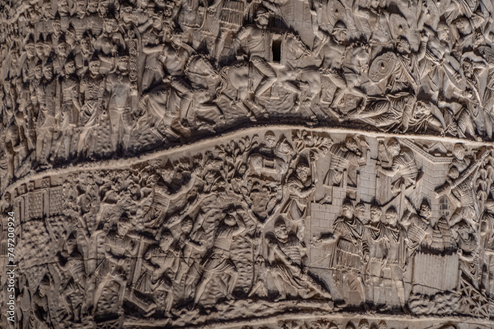 Obraz premium Rome, Italy, Trajan's Column