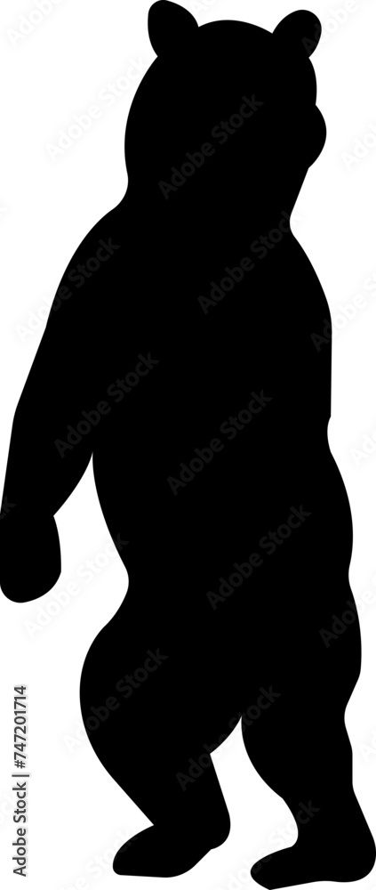 Various bear silhouettes flat icon isolated on the transparent background. Bear animal various poses and position black vector for zoo, wildlife, graphic, web and mobile app. Various bear silhouettes flat icon isolated on the transparent background. Bear animal various poses and position black vector for zoo, wildlife, graphic, web and mobile app.