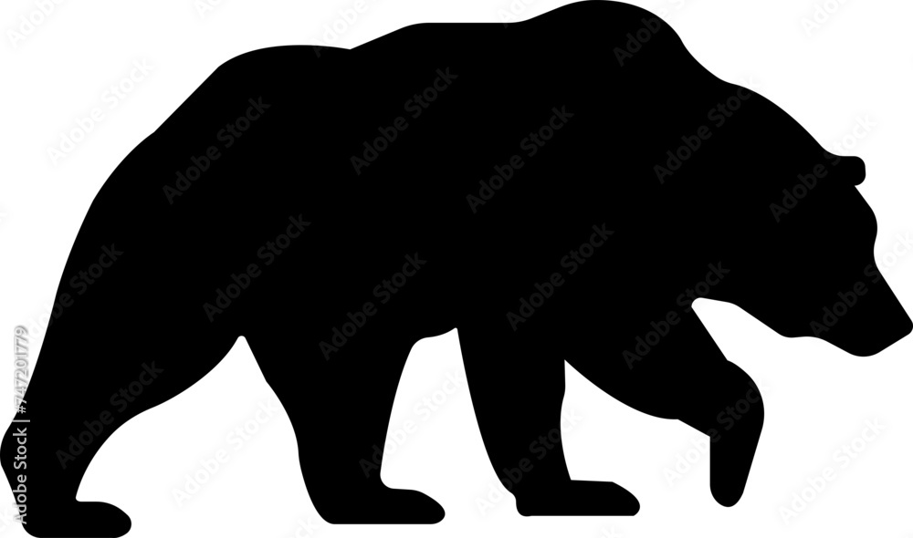 Various bear silhouettes flat icon isolated on the transparent background. Bear animal various poses and position black vector for zoo, wildlife, graphic, web and mobile app. Various bear silhouettes flat icon isolated on the transparent background. Bear animal various poses and position black vector for zoo, wildlife, graphic, web and mobile app.