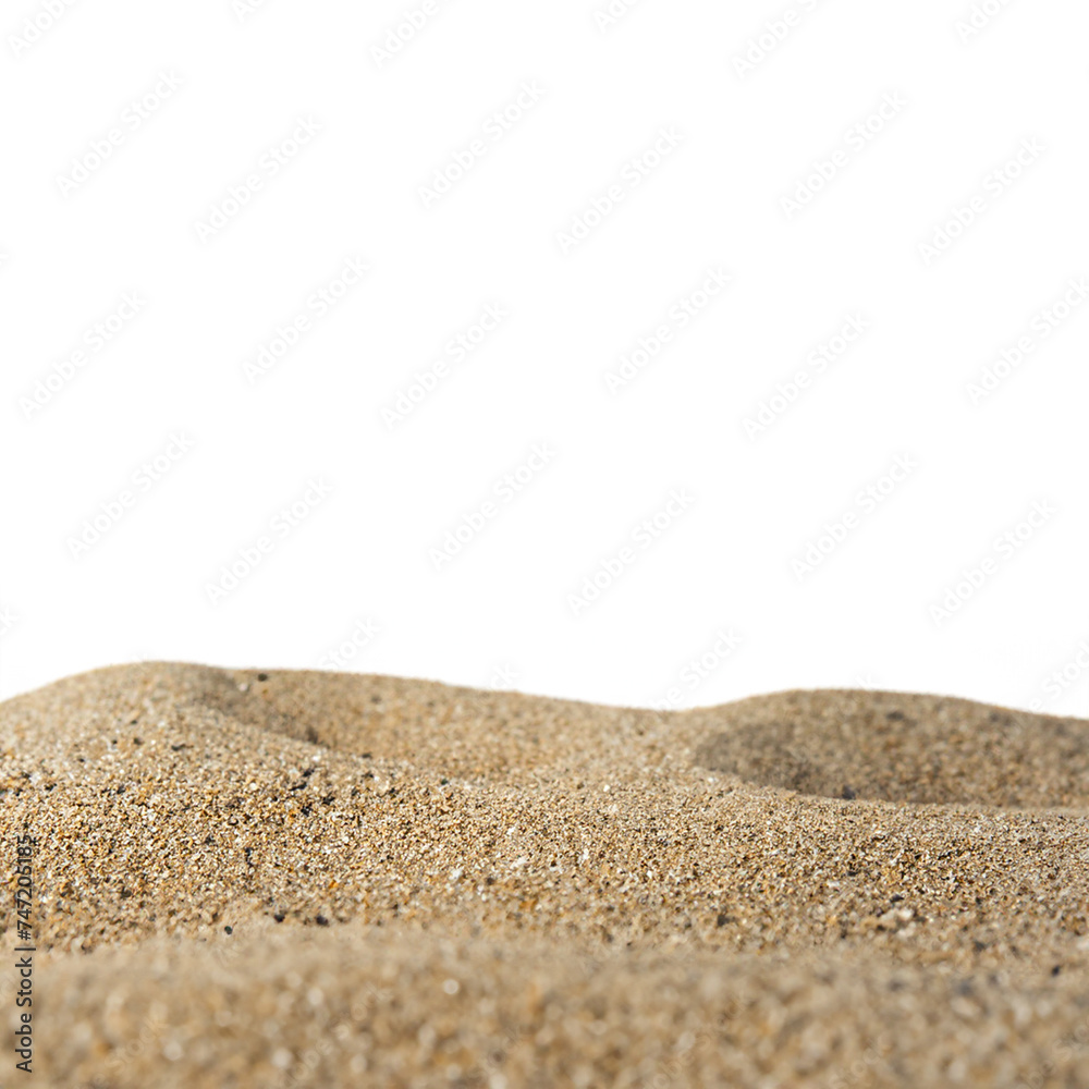 sand on the white background isolated sand on the white background isolated
