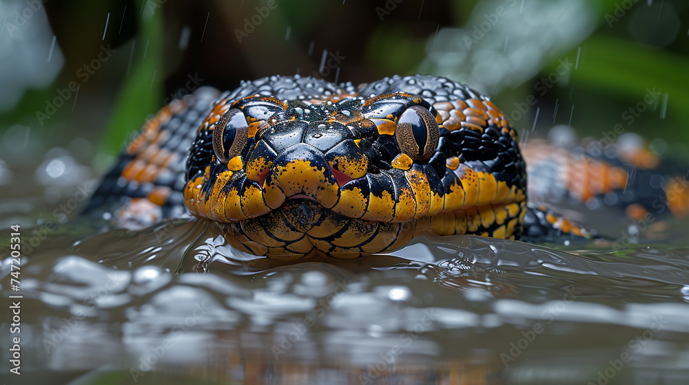wildlife photography, authentic photo of a anaconda in natural habitat, taken with telephoto lenses, for relaxing animal wallpaper and more wildlife photography, authentic photo of a anaconda in natural habitat, taken with telephoto lenses, for relaxing animal wallpaper and more