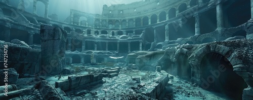 Black market deals unfolding in the shadows of a VR Colosseum, quests leading to deep sea discoveries photo