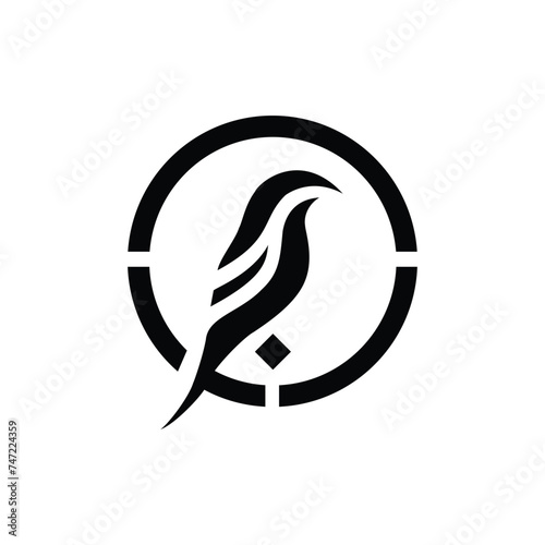 Vector Brid Abstract Logo Design
