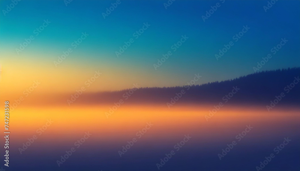 Fototapeta premium sunrise over the lake
