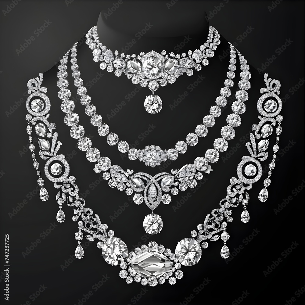 Luxury Unveiled: A Captivating Collection of Expensive Diamond Necklaces Set in Exquisite Harmony Luxury Unveiled: A Captivating Collection of Expensive Diamond Necklaces Set in Exquisite Harmony