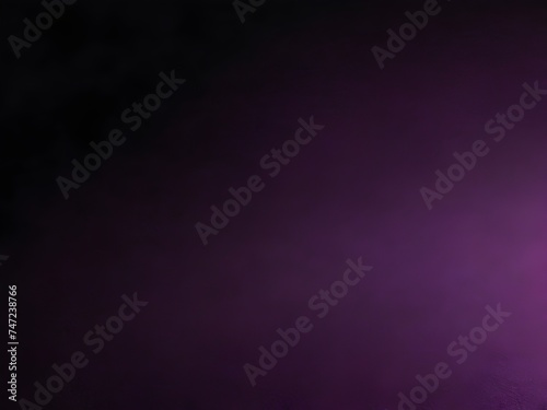 purple, grainy noisy gradient color on a black background Generative AI