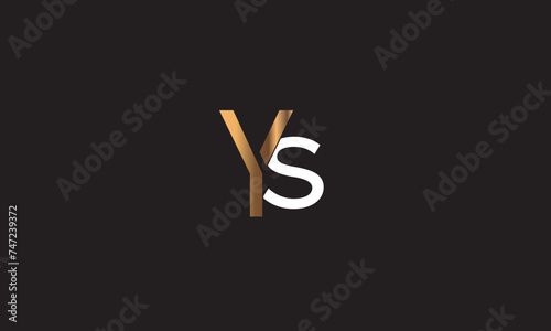 YS, SY, S, Y Abstract Letters Logo Monogram	