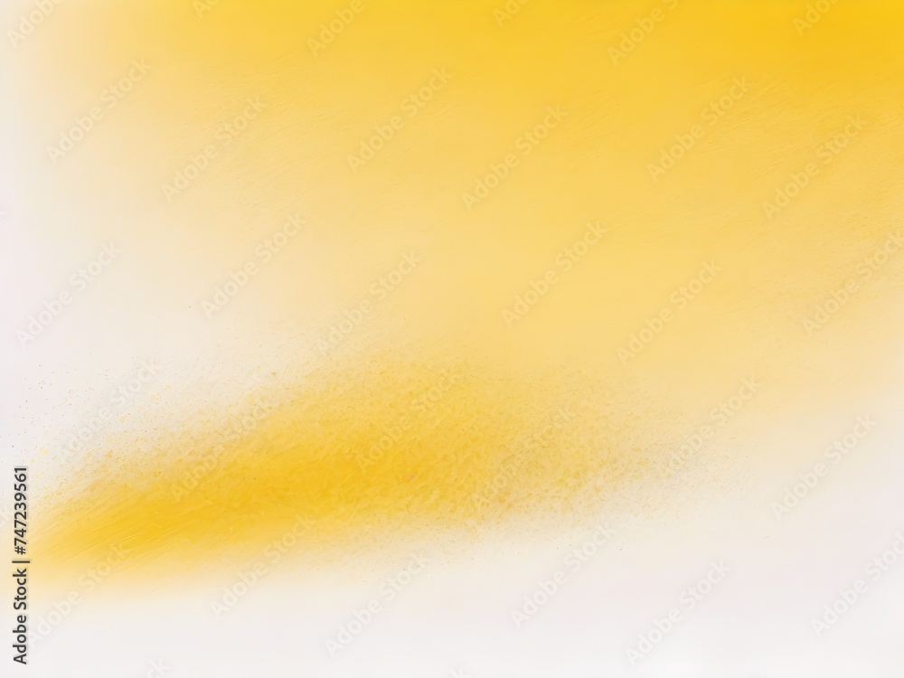 yellow, grainy noisy gradient color on a white background Generative AI yellow, grainy noisy gradient color on a white background Generative AI