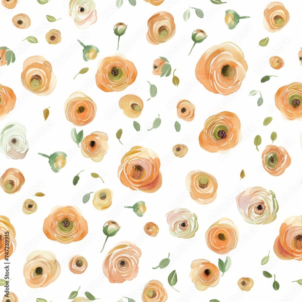 This seamless texture flaunts desert flowers in a watercolor style, with radiant red and orangeade tones for a trendy aesthetic. This seamless texture flaunts desert flowers in a watercolor style, with radiant red and orangeade tones for a trendy aesthetic.