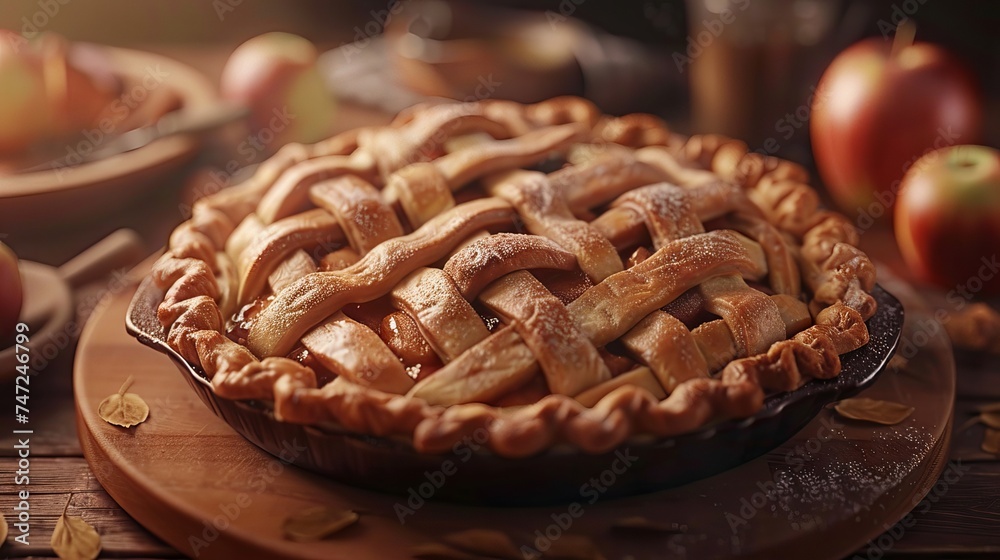 Apple pie for Pi day
