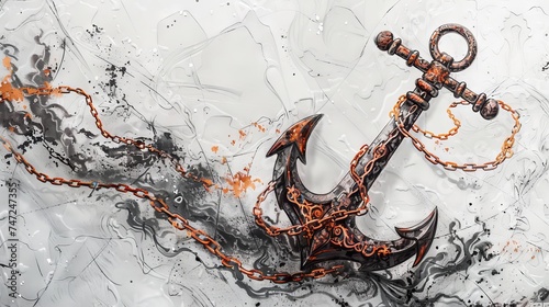 anchor tattoo idea