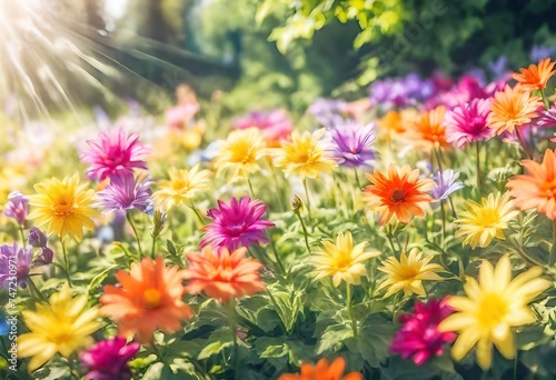 flowers in the garden