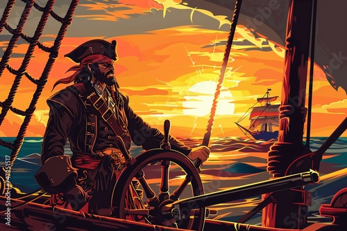 Pirate's Paradise A Sailor's Dream Generative AI