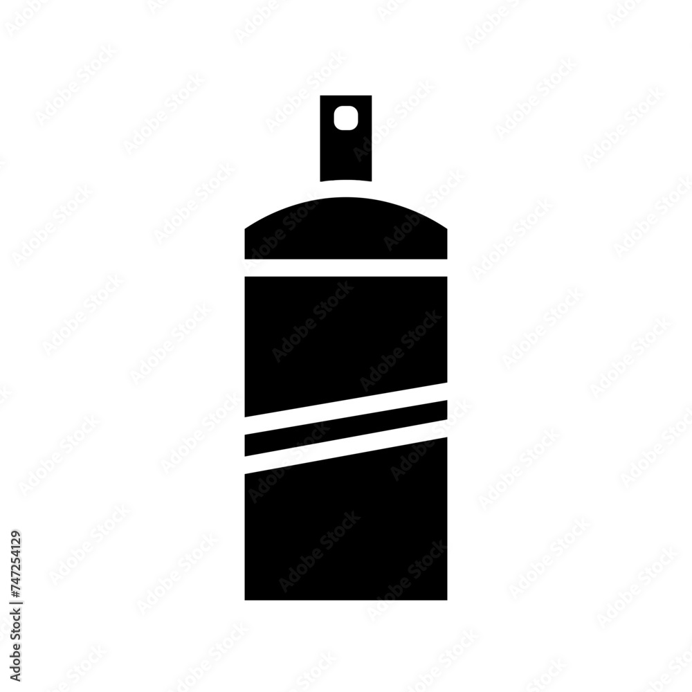 Beauty Hairspray Lacca Glyph Icon Beauty Hairspray Lacca Glyph Icon