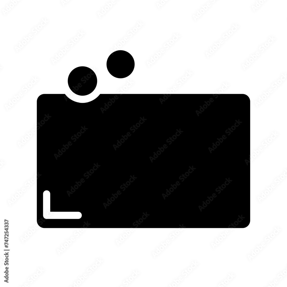 Face Soap Spa Glyph Icon