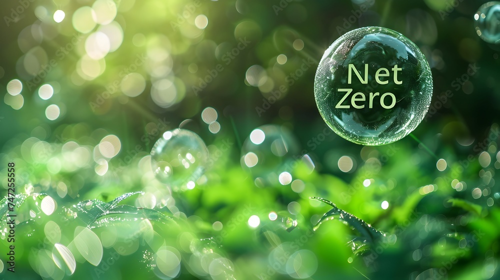 Net Zero Bubbles and Plants in Zen-inspired Design