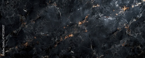 grunge texture background,black marble background with yellow veins photo