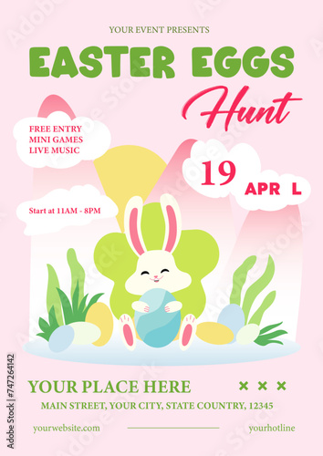 Easter Egg Hunt Flyer
