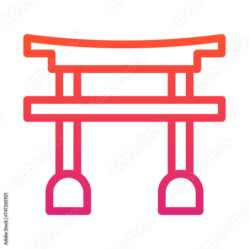 Torii Gradient Linear Style