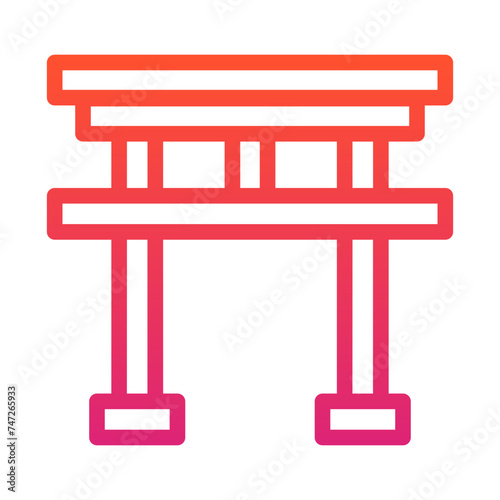 Torii Gradient Linear Style