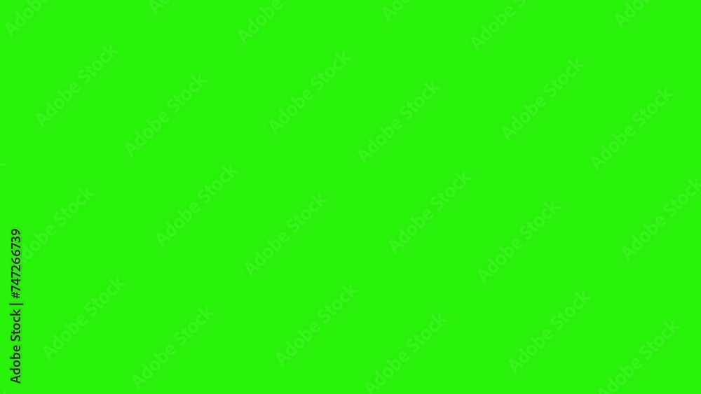Musical notes signs elements, gold textured, on green screen chroma key animation Musical notes signs elements, gold textured, on green screen chroma key animation