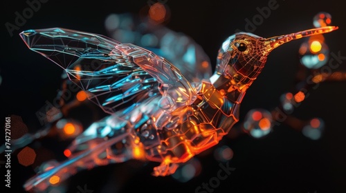 micro bionic humming bird