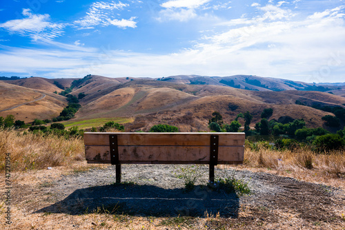 Photography East Bay mountain view in San Francisco bay area
