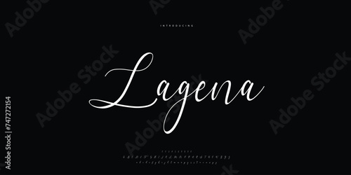 signature Font Calligraphy Logotype Script Brush Font Type Font lettering handwritten	