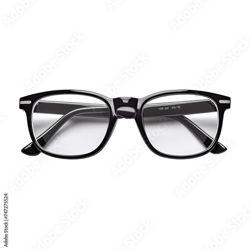 glasses on white background, png