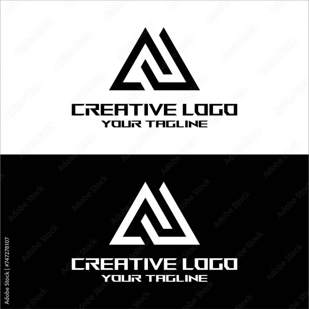 creative letter logo au desain vektor creative letter logo au desain vektor