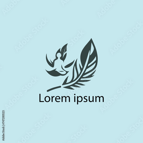 a yoga logo design for brand
