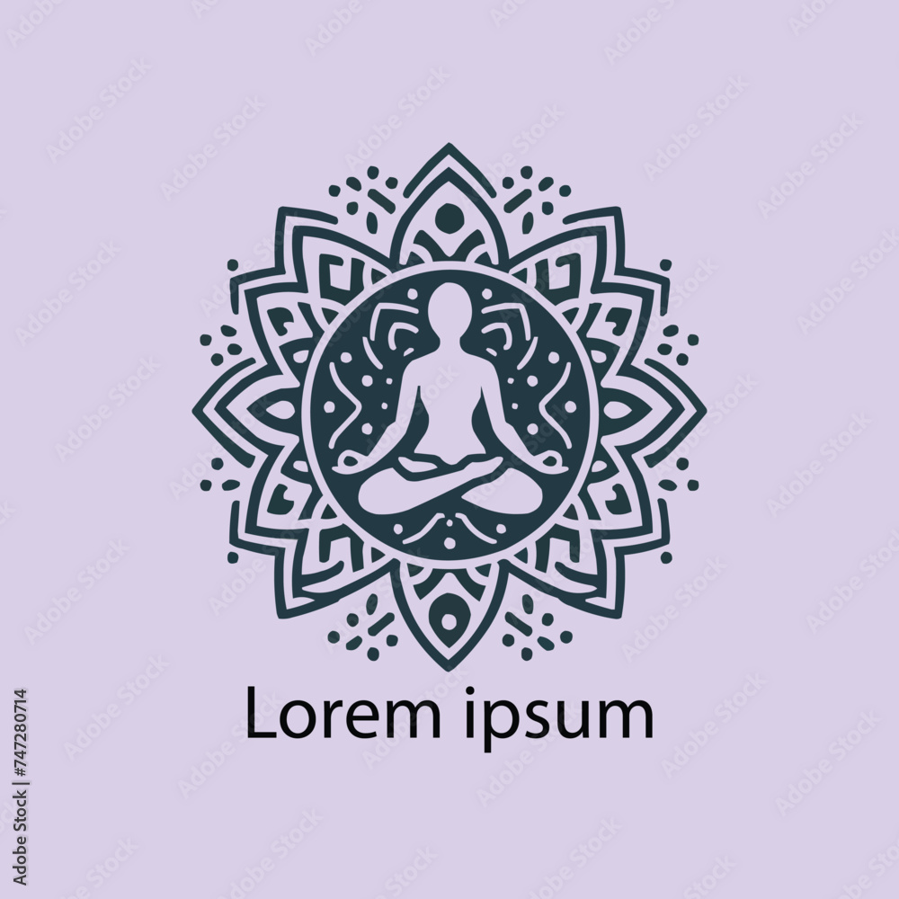 a yoga logo design for brand a yoga logo design for brand