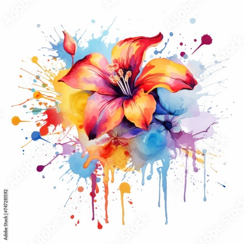 Watercolor Floral Clean Image © Torab