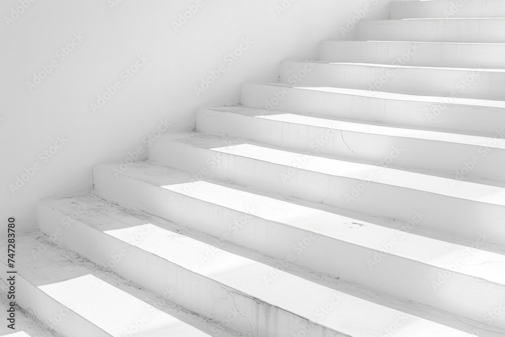 White Simple Steps Background Geometric Background White Simple Steps Background Geometric Background