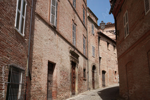 Amandola, historic town in Marche, Italy photo