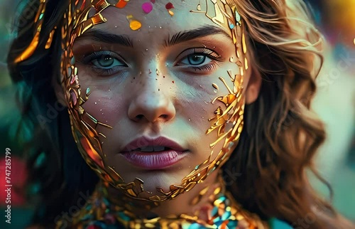 Graceful Confidence: Portrait of a Woman
