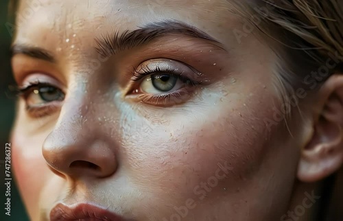 Captivating Grace: A Woman's Portrait
