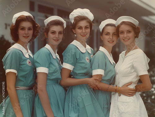 Optimized nurse photos for World Health Day presentations