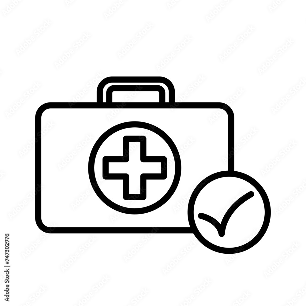 Obraz premium First Aid kit icon