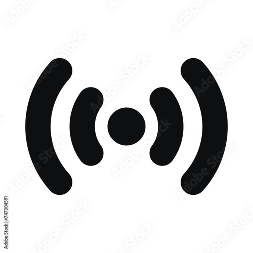 Live Streaming Icon - Broadcasting Symbol
