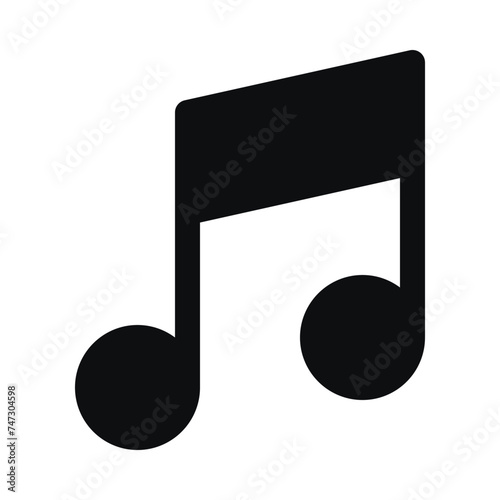 Music Note Icon - Musical Symbol