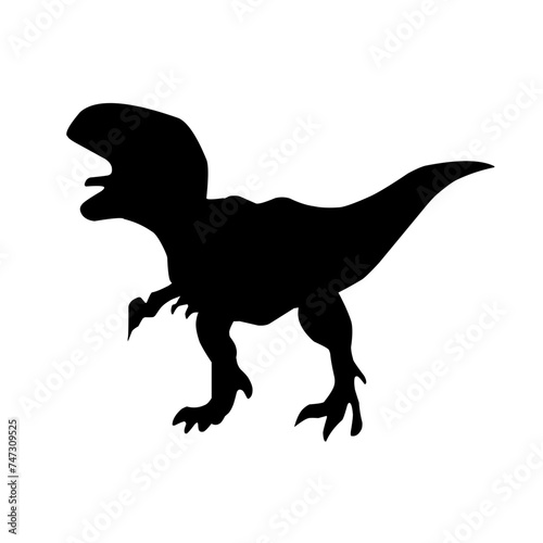 Dinosaur silhouettes