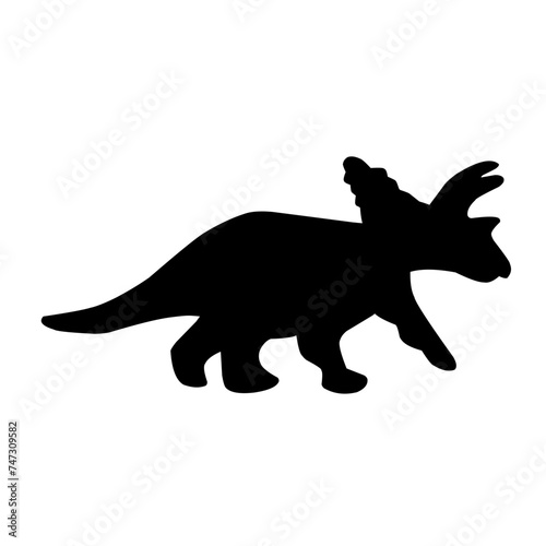 Dinosaur silhouettes