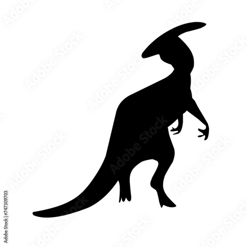 Dinosaur silhouettes