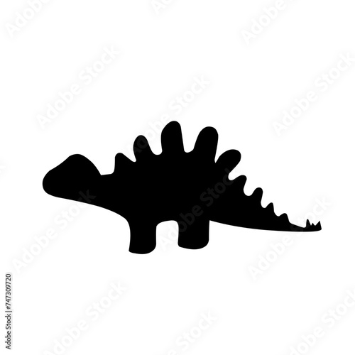 Dinosaur silhouettes