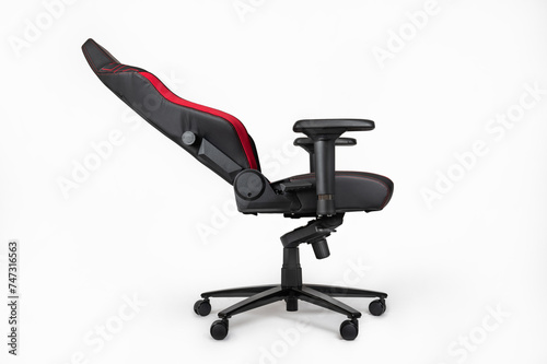 Gaming chair on white background