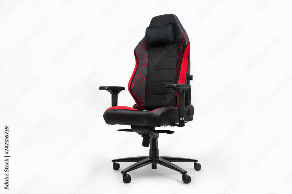 Gaming chair on white background Gaming chair on white background