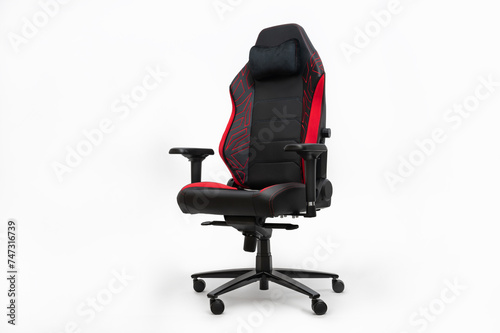 Gaming chair on white background