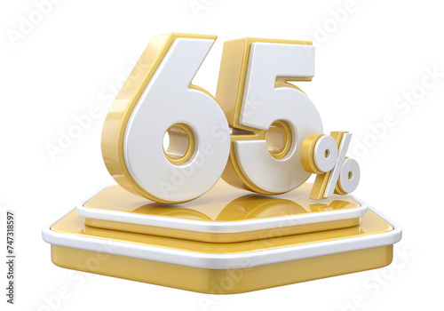65 percentage off sale Promotion Podium Gold 3D 